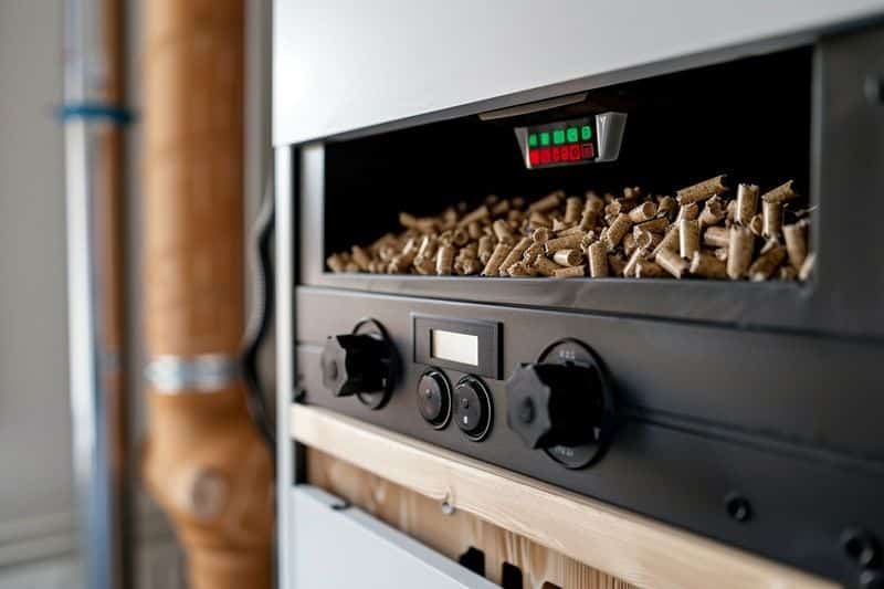Installation et entretien d'un système de chauffage au bois ou granulés