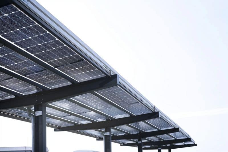 Technologie et fonction des ombrières photovoltaïques