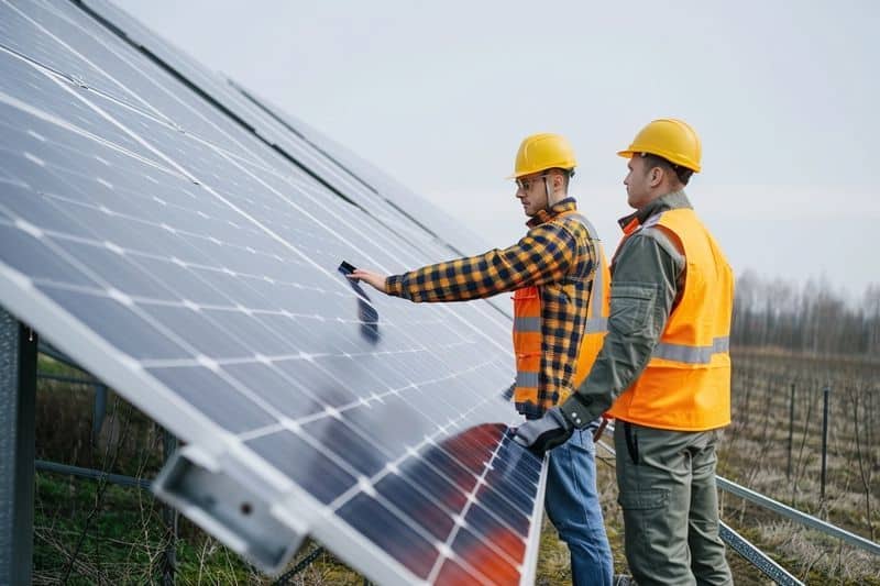 Technologies et innovations dans les projets photovoltaïques au sol