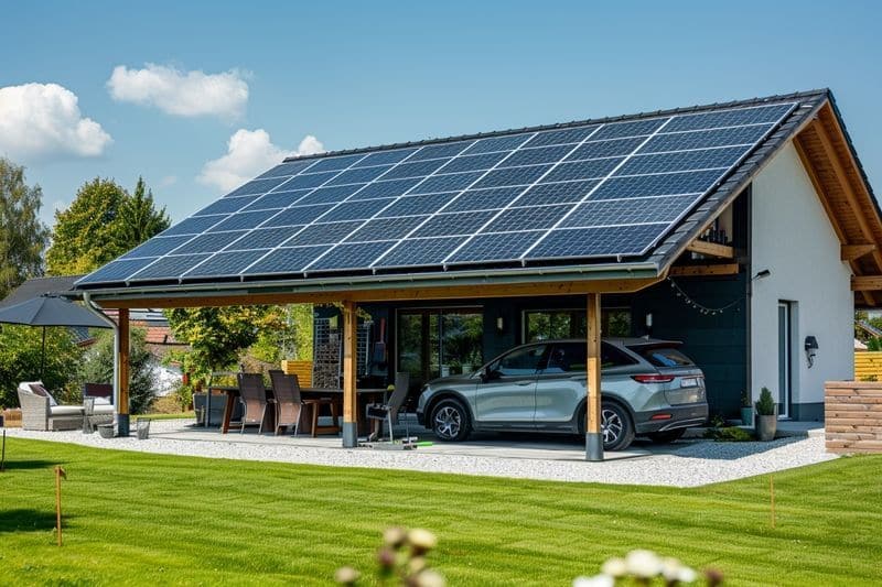 Intégration des panneaux solaires dans un système énergétique complet